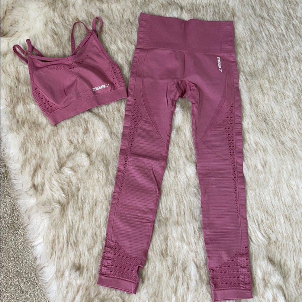 Gymshark Leggings and Sports Bra Set